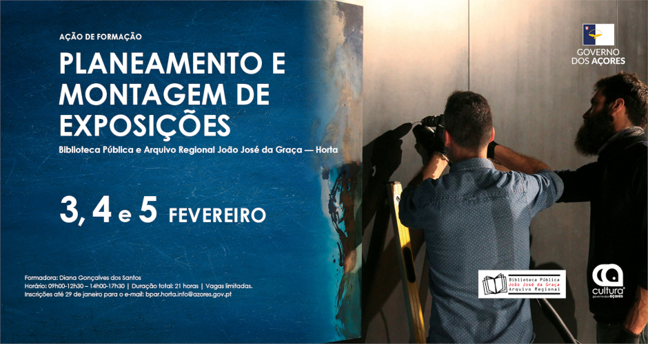 Ação de Formação – Planeamento e Montagem de Exposições