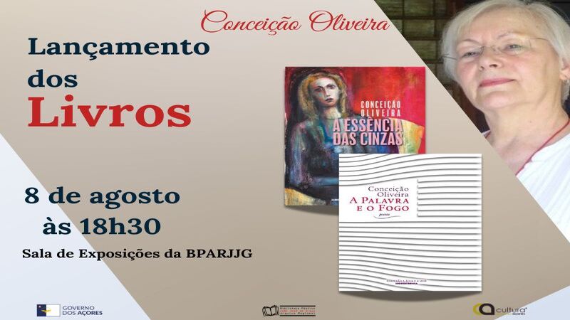 Lançamento dos livros de Conceição Oliveira