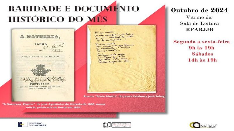 “Documento Histórico” e a “Raridade” do Mês