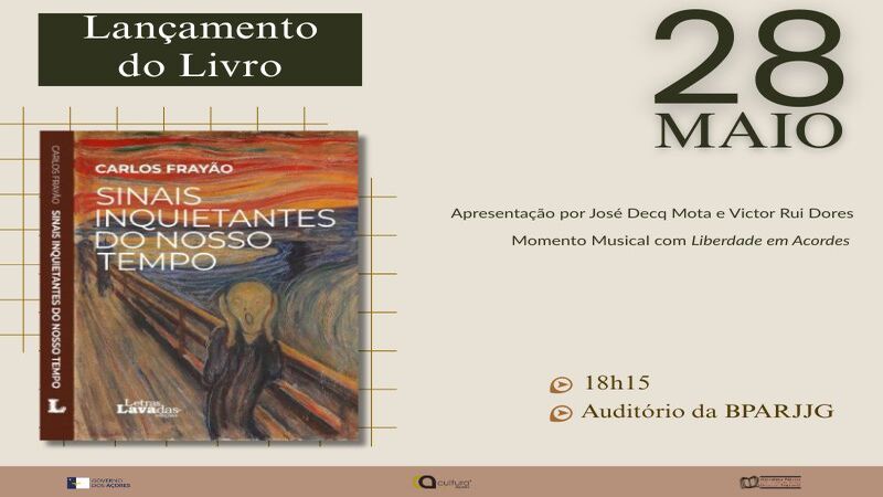 Lançamento do livro “Sinais Inquietantes do Nosso Tempo”