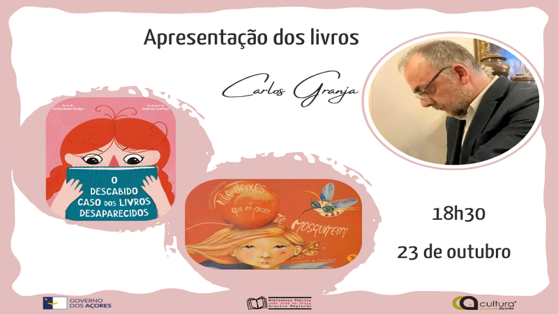 Apresentação dos livros de autoria de Carlos Granja Apresentação dos livros de autoria de Carlos Granja