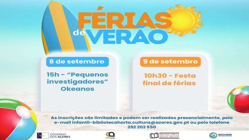 Atividades das “Férias de Verão 2025”
