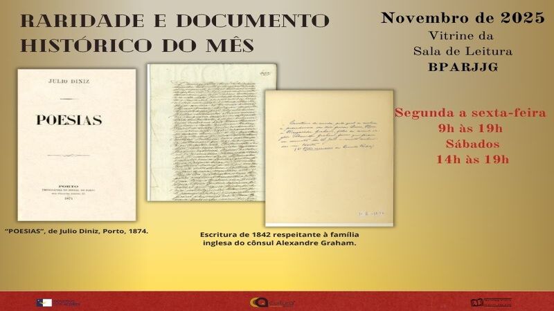 “Documento Histórico” e a “Raridade” do Mês