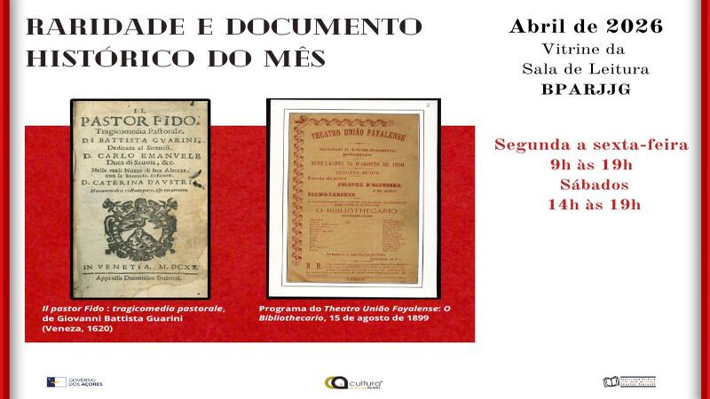 “Raridade” e o “Documento Histórico” do Mês