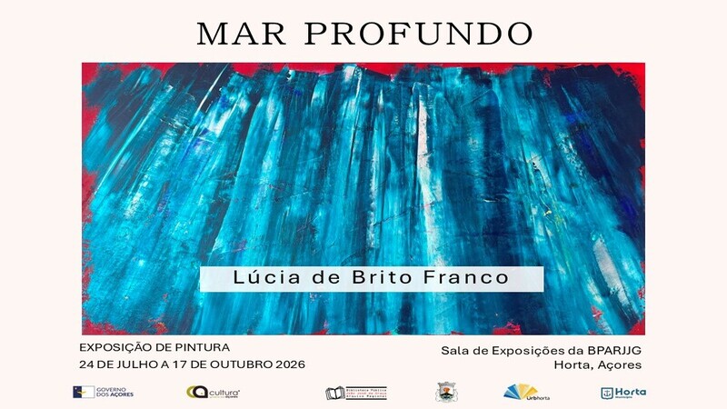 Exposição “Mar Profundo” de Lúcia de Brito Franco